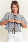 Blusa Vichy Tie