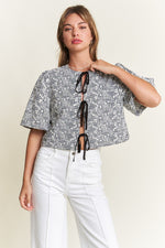 Blusa Vichy Tie