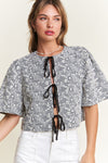 Blusa Vichy Tie