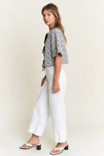 Blusa Vichy Tie