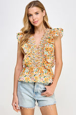 Blusa Floreada