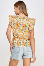 Blusa Floreada
