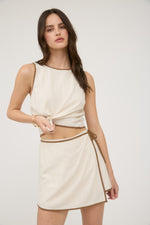 Contrast Skort
