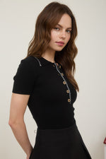 Blusa Botón Clásico