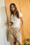 Blusa Botón Clásico