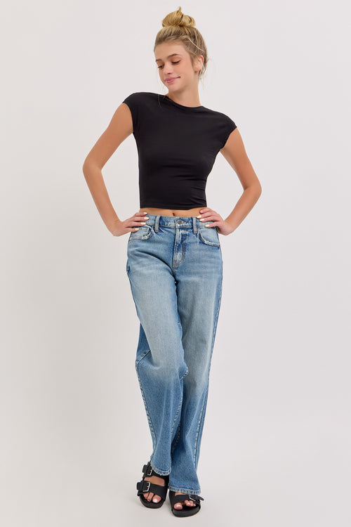 Mid Rise Baggy- Cello jeans
