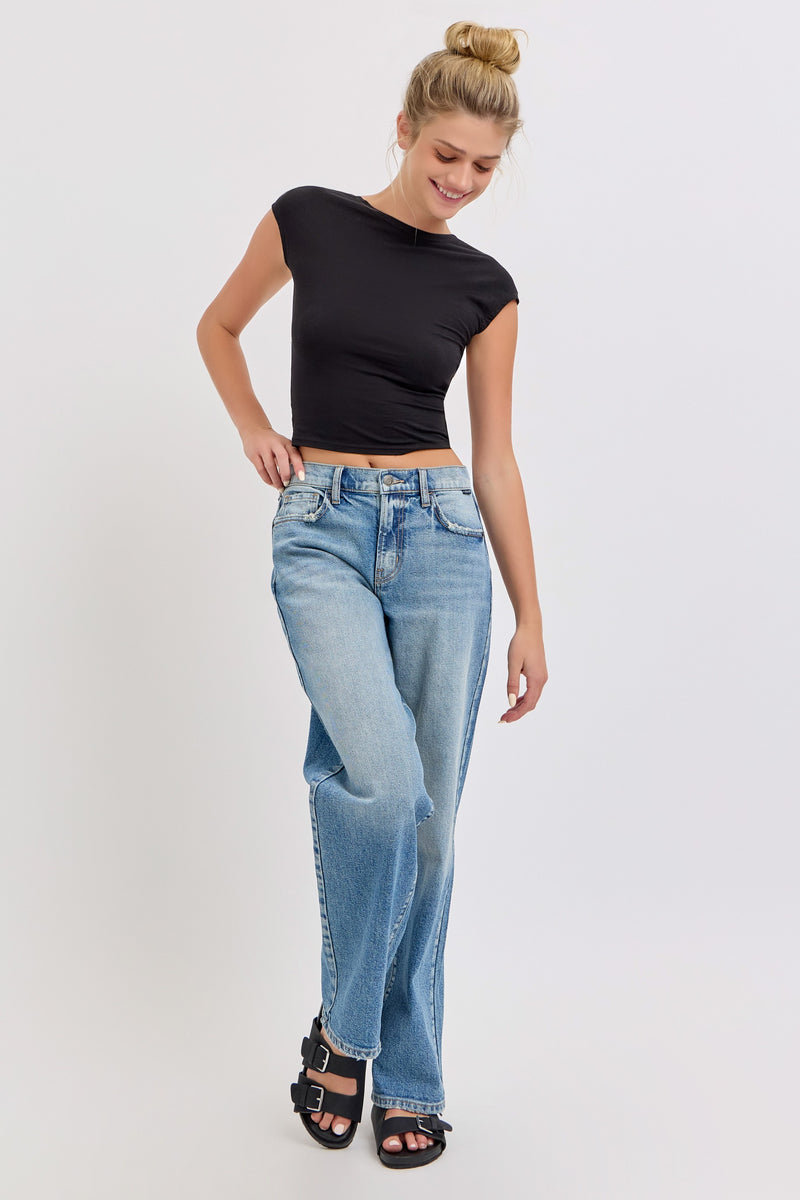 Mid Rise Baggy- Cello jeans