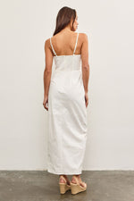 Vestido Midi Liso