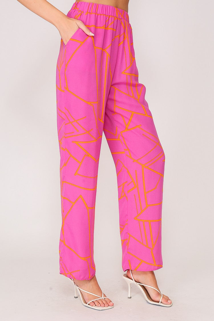 Pantalón Geométrico